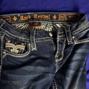 Rock revival skinny jeans